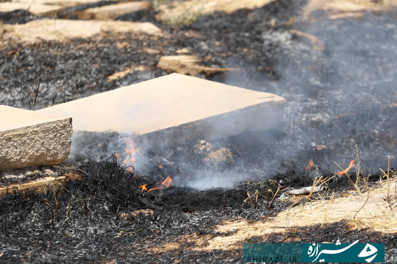 در سایه بیتوجهی مسئولان، خفتگان دارالسلام طعمه حریق شدند در سایه بیتوجهی مسئولان، خفتگان دارالسلام طعمه حریق شدند