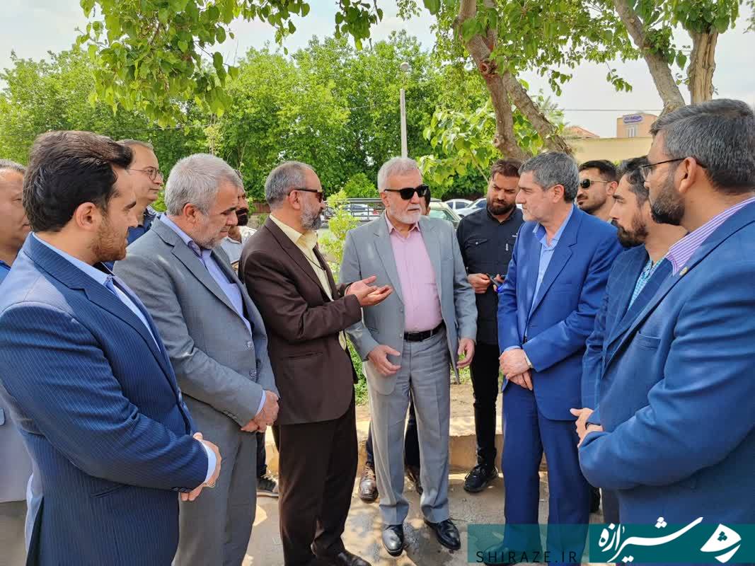 مراسم کلنگزنی کتابخانه مرکزی استان فارس مراسم کلنگزنی کتابخانه مرکزی استان فارس