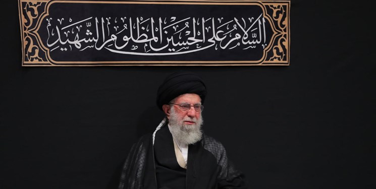 مراسم عزاداری هیات‌های دانشجویی در حضور رهبر معظم انقلاب