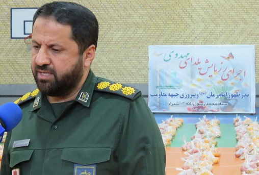 توزیع ۱۲۰۰ بسته یلدایی در شمال غرب شیراز توزیع ۱۲۰۰ بسته یلدایی در شمال غرب شیراز