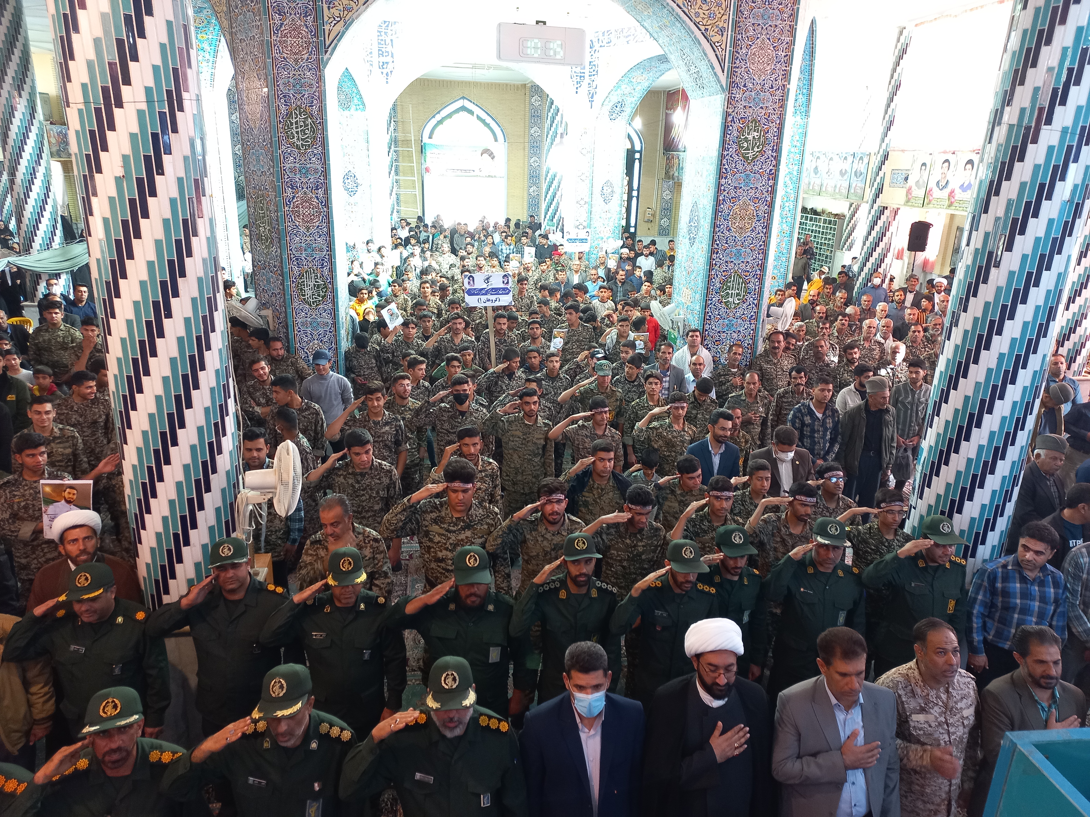 همایش با شکوه اقتدار بسیجیان در شهرستان قیروکارزین برگزار شد