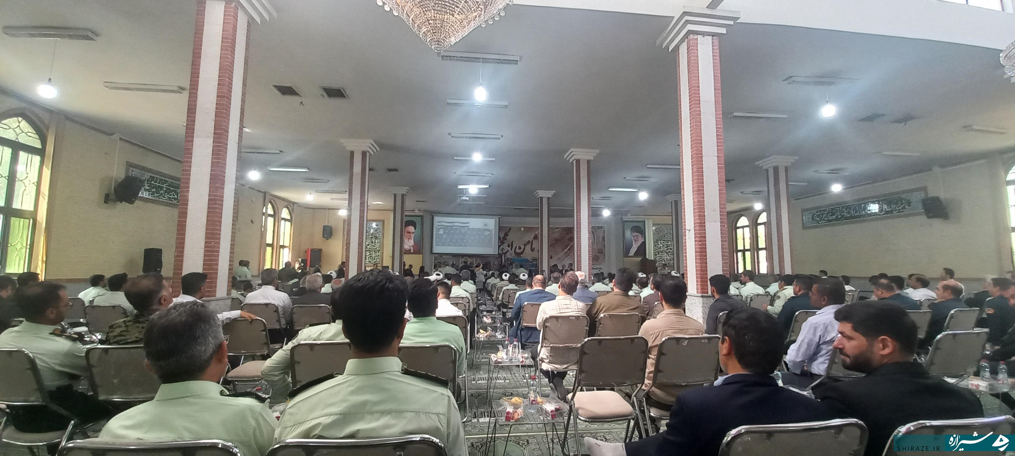 معارفه فرمانده جدید نیروی انتظامی شهرستان شیراز