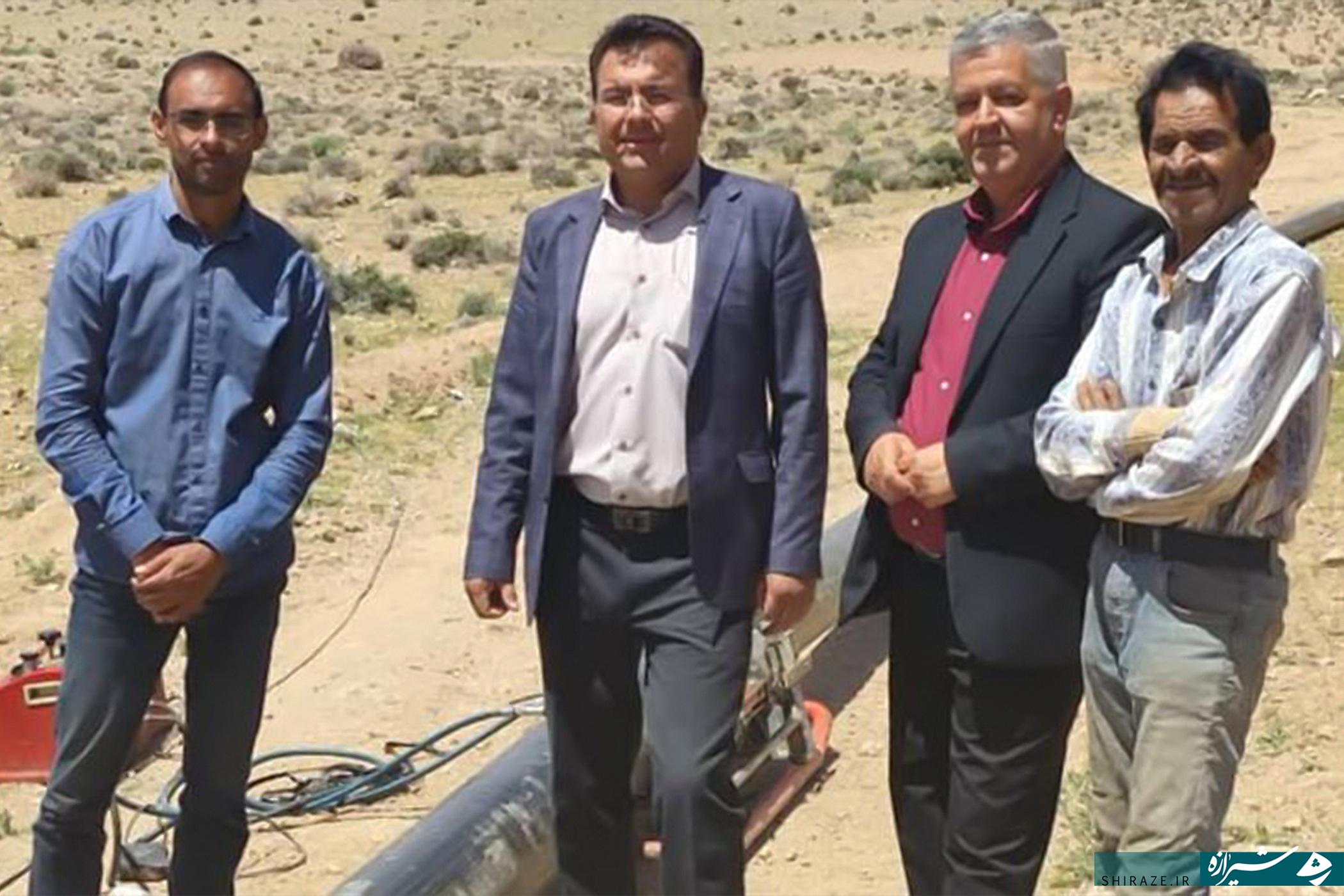آغاز عملیات اجرایی پروژه آبرسانی به روستاهای دهستان خیر استهبان