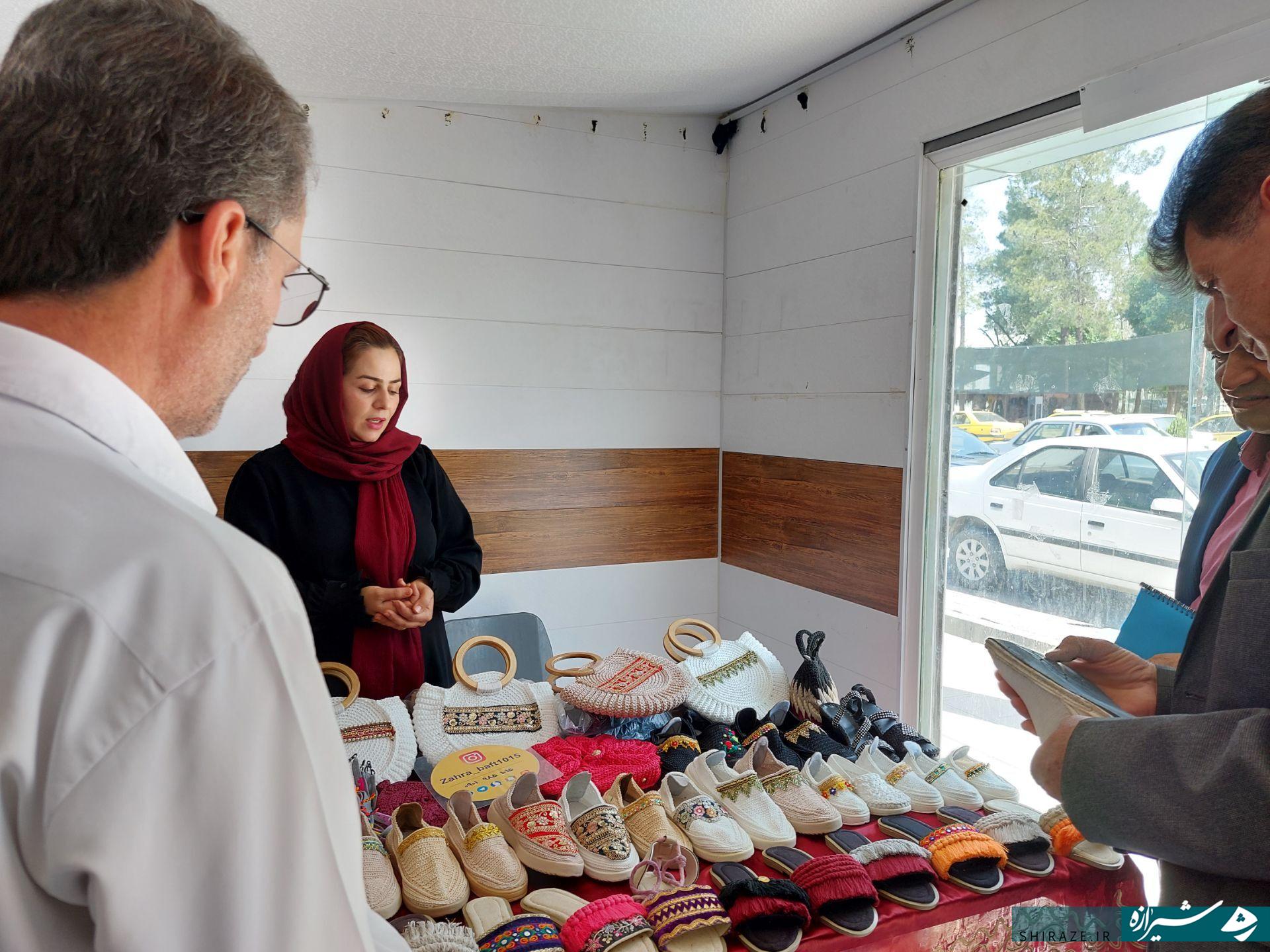نمایشگاه مشاغل خانگی در مرودشت برپا شد