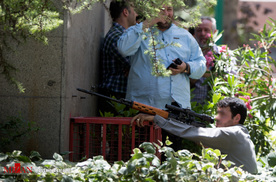 حمله تروریستی در تهران