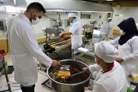 کارگاه پخت زولبیا و بامیه