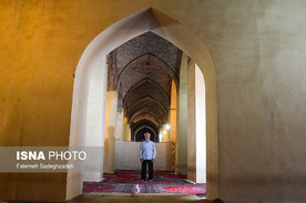 خادم مسجد جامع اصفهان این مسجد
