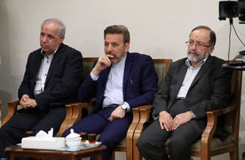 دیدار رئیس‌جمهور و اعضای هیأت دولت با رهبر معظم انقلاب