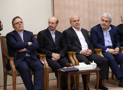 دیدار رئیس‌جمهور و اعضای هیأت دولت با رهبر معظم انقلاب