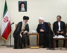 دیدار رئیس‌جمهور و اعضای هیأت دولت با رهبر معظم انقلاب