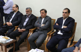 دیدار رئیس‌جمهور و اعضای هیأت دولت با رهبر معظم انقلاب