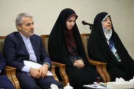 دیدار رئیس‌جمهور و اعضای هیأت دولت با رهبر معظم انقلاب