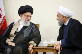 دیدار رئیس‌جمهور و اعضای هیأت دولت با رهبر معظم انقلاب
