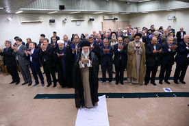 دیدار رئیس‌جمهور و اعضای هیأت دولت با رهبر معظم انقلاب