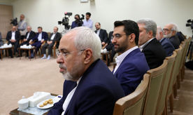 دیدار رئیس‌جمهور و اعضای هیأت دولت با رهبر معظم انقلاب