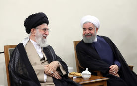 دیدار رئیس‌جمهور و اعضای هیأت دولت با رهبر معظم انقلاب