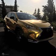 لکسوس طلایی