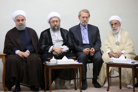 دیدار رئیس و اعضای دوره جدید مجمع تشخیص مصلحت نظام با رهبر انقلاب