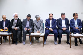 دیدار رئیس و اعضای دوره جدید مجمع تشخیص مصلحت نظام با رهبر انقلاب