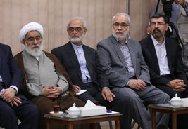 دیدار رئیس و اعضای دوره جدید مجمع تشخیص مصلحت نظام با رهبر انقلاب