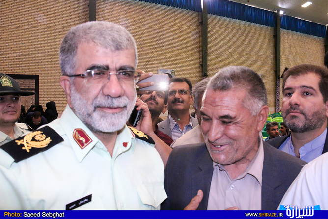 سردار حبیبی فرمانده محترم انتظامی استان فارس
