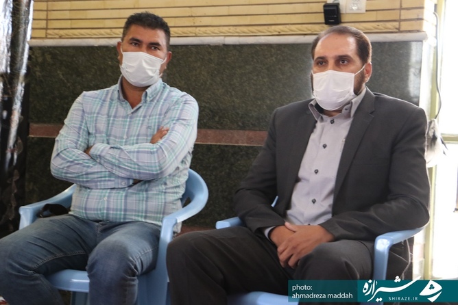 حضور اعضاهای شورای اسلامی روستاهای اطراف در مسجد روستای « ایور » منطقه سیاخ دارنگون 