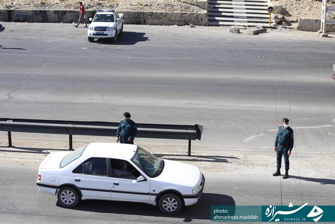پلیس راه شیراز - کازرون 
