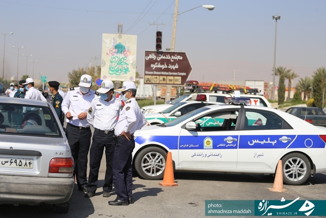 پلیس راه پل فسا 