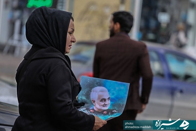 کرمان/یک روز قبل از تشییع پیکر مطهر سردارشهیدحاج قاسم سلیمانی 