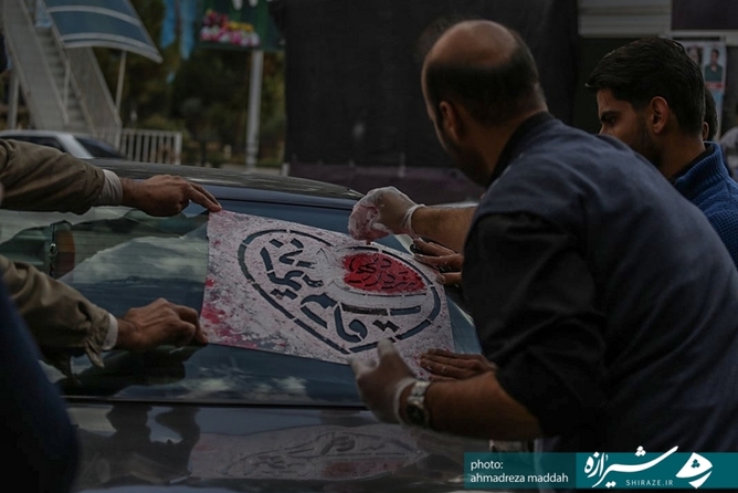 کرمان/یک روز قبل از تشییع پیکر مطهر سردارشهیدحاج قاسم سلیمانی 