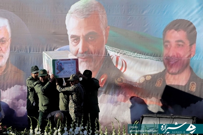 کرمان/ مراسم تشییع با شکوه سردار شهید حاج قاسم سلیمانی