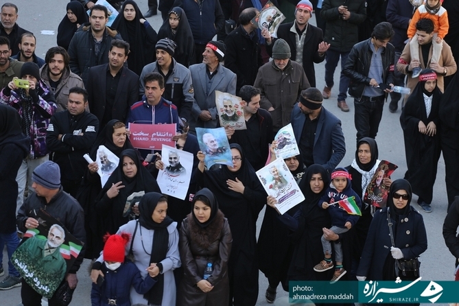 کرمان/ مراسم تشییع با شکوه سردار شهید حاج قاسم سلیمانی