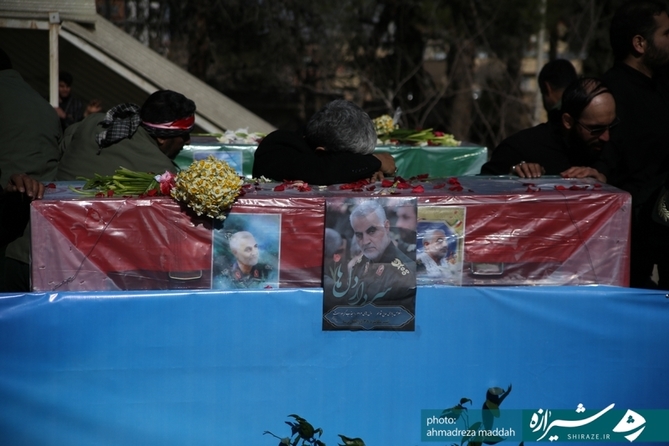 کرمان/ مراسم تشییع با شکوه سردار شهید حاج قاسم سلیمانی