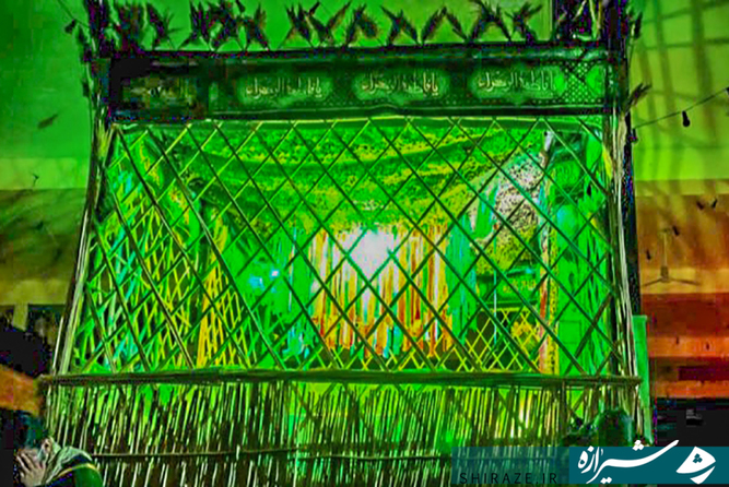  وداع با شهید گمنام در مسجد جامع آباده 