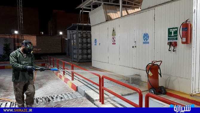 مدافعان سلامت گروه جهادی انوارالشهدا شیراز 