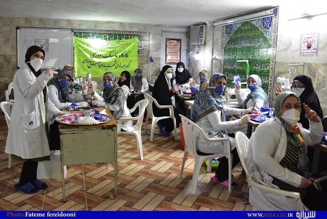 جهادگران سلامت فارس شیراز گروه جهادی شهید عباس دوران  (عکس: فاطمه فریدونی )