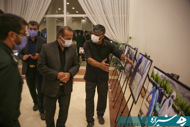 در مراسم تجلیل از خیرین فعال در عرصه مبارزه با کرونا استان فارس - هتل هما شیراز