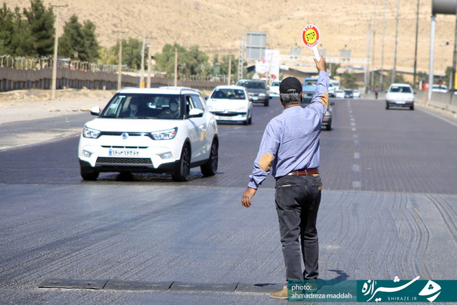 آغاز اعمال محدودیت‌های تردد از-به شیراز -(عکس: احمدرضا مداح)
