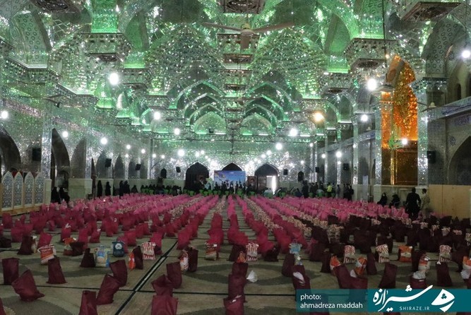 پنجمین مرحله رزمایش کمک های مومنانه سپاه ناحیه بقیه الله شیراز - (عکس: احمدرضا مداح)