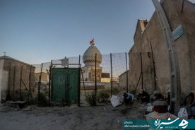 پشت حرم سید تاج الدین غریب(ع)