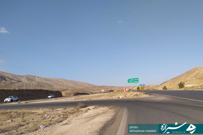 ۴  کیلومتر تا این دوربرگردان از تقاطع ۳۵ متری سعدی- کمربندی خرامه