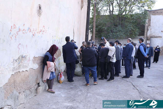  حضور مسئولین در بافت فرهنگی شهر شیراز 