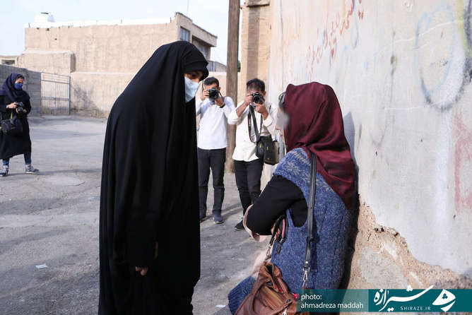  حضور مسئولین در بافت فرهنگی شهر شیراز 