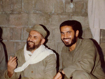 در جبهه و در کنار رزمنده ناشناس