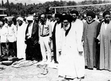 شهید دستغیب پیش نماز انقلابیون