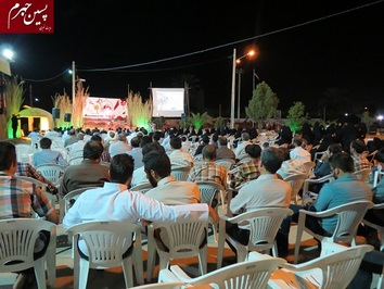 ویژه برنامه شبی با شهدا در جهرم