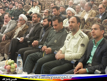 آئین تودیع ومعارفه رئیس قدیم و جدید دادگستری پاسارگاد