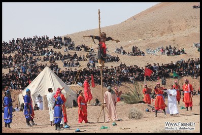 تعزیه صحرارود بزرگترین تعزیه میدانی کشور در فسا
