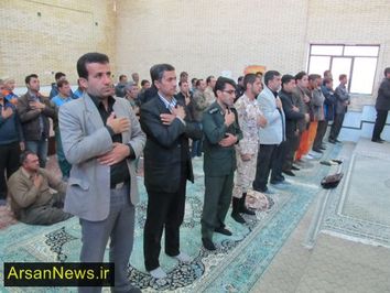 عرض ارادت مسوولان شهر و شهرستان ارسنجان به سالار شهیدان