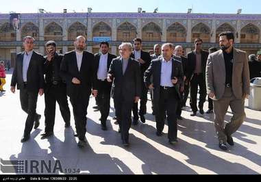سفر معاون اول رئیس جمهور به شیراز 
بازدید دکتر نوبخت از طرح توسعه شاهچراغ (ع)